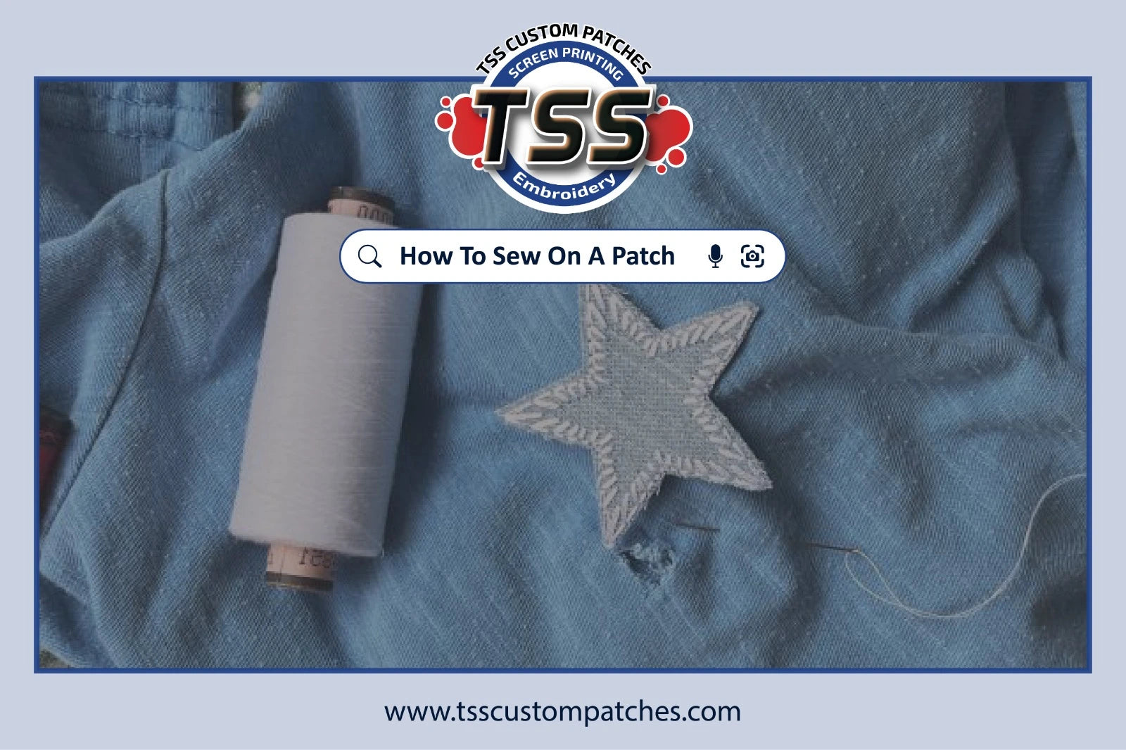 6 Steps of How To Sew On A Patch | A Complete Guide – TSS Custom Patches