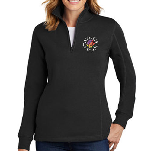 Sport-Tek® Women's 1/4-Zip Sweatshirt - LST253