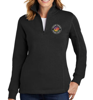 Sport-Tek® Women's 1/4-Zip Sweatshirt - LST253