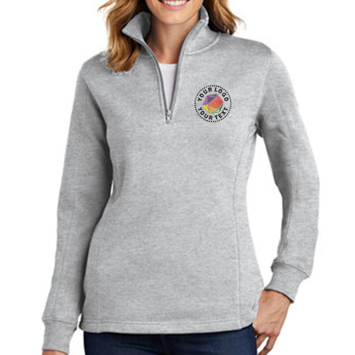 Sport-Tek® Women's 1/4-Zip Sweatshirt - LST253