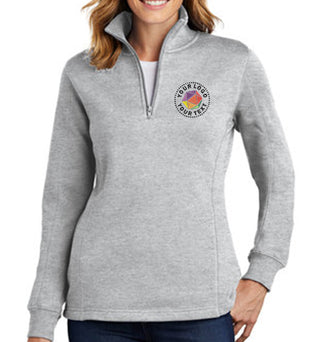 Sport-Tek® Women's 1/4-Zip Sweatshirt - LST253