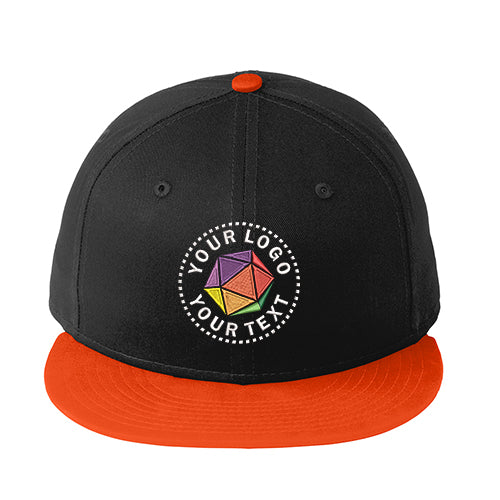 New Era® - Flat Bill Snapback Cap - NE400