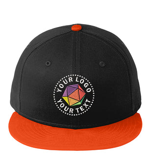 New Era® - Flat Bill Snapback Cap - NE400