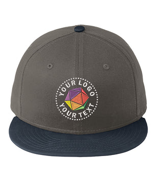 New Era® - Flat Bill Snapback Cap - NE400