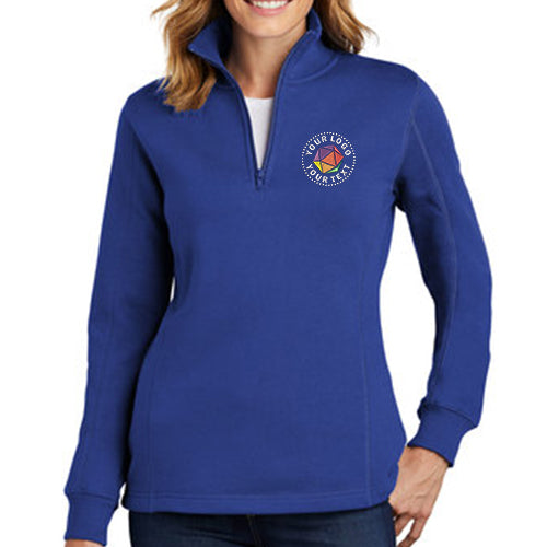 Sport-Tek® Women's 1/4-Zip Sweatshirt - LST253