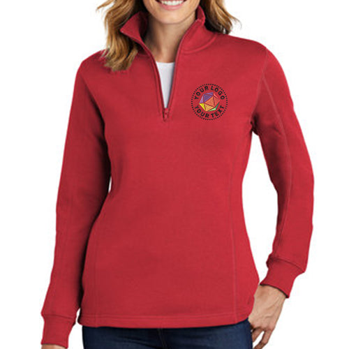 Sport-Tek® Women's 1/4-Zip Sweatshirt - LST253