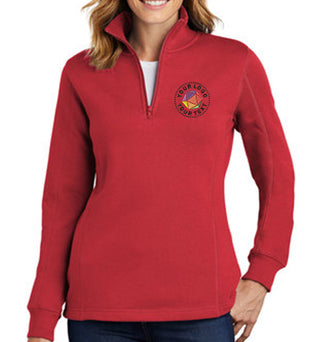 Sport-Tek® Women's 1/4-Zip Sweatshirt - LST253