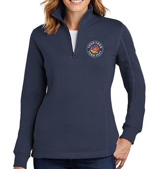 Sport-Tek® Women's 1/4-Zip Sweatshirt - LST253