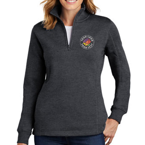 Sport-Tek® Women's 1/4-Zip Sweatshirt - LST253