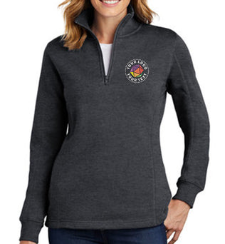 Sport-Tek® Women's 1/4-Zip Sweatshirt - LST253