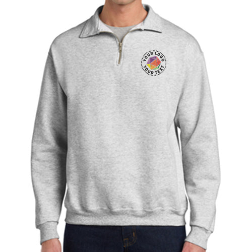 Jerzees® Super Sweats® NuBlend® - 1/4-Zip Sweatshirt with Cadet Collar