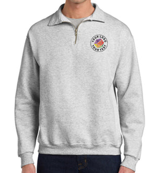 Jerzees® Super Sweats® NuBlend® - 1/4-Zip Sweatshirt with Cadet Collar