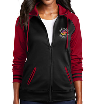 Sport-Tek® Women's Sport-Wick® Varsity Fleece Full-Zip Hooded Jacket - LST236