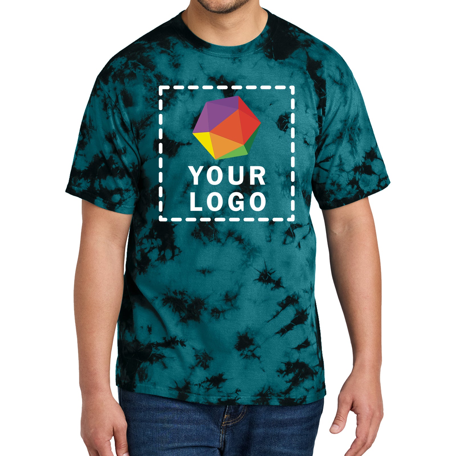 Port & Company ® Crystal Tie-Dye Tee - PC145