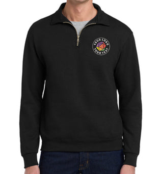 Jerzees® Super Sweats® NuBlend® - 1/4-Zip Sweatshirt with Cadet Collar