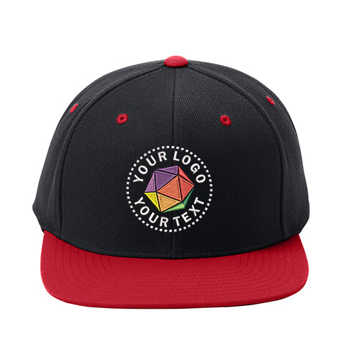 Sport-Tek® YP Classics® Flat Bill Snapback Cap - STC19