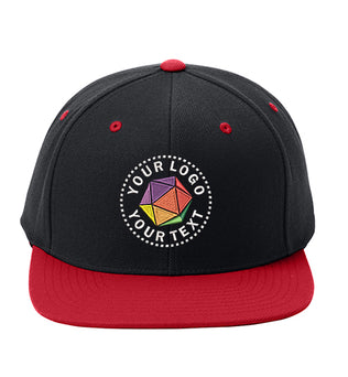 Sport-Tek® YP Classics® Flat Bill Snapback Cap - STC19