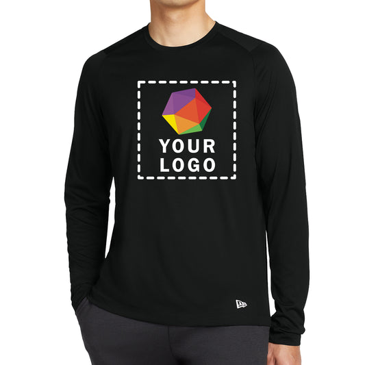 New Era® Series Performance Long Sleeve Crew Tee - NEA201