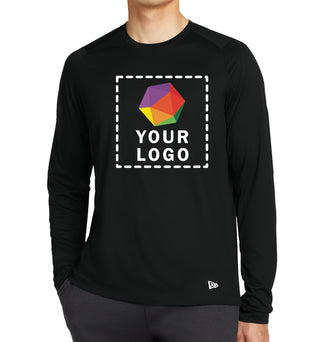 New Era® Series Performance Long Sleeve Crew Tee - NEA201