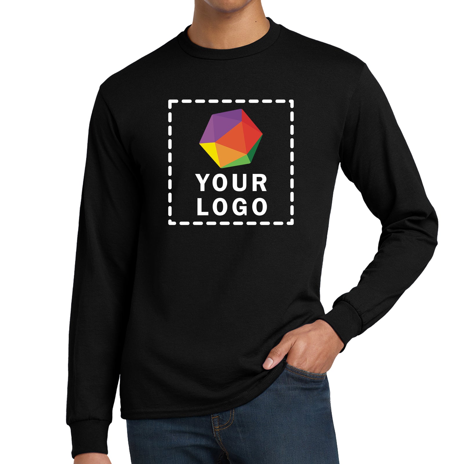 Gildan® - DryBlend® 50 Cotton/50 Poly Long Sleeve T-Shirt - 8400