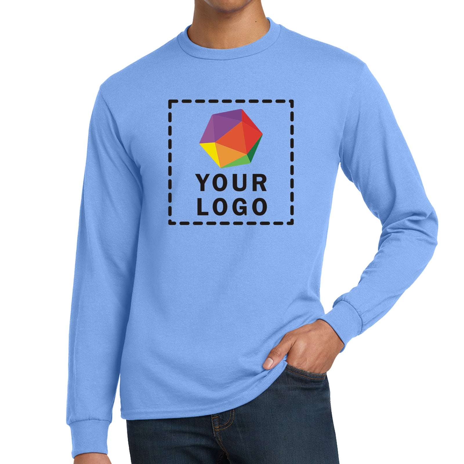 Gildan® - DryBlend® 50 Cotton/50 Poly Long Sleeve T-Shirt - 8400