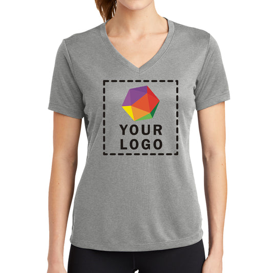 Sport-Tek® Women's PosiCharge® RacerMesh® V-Neck Tee - LST340
