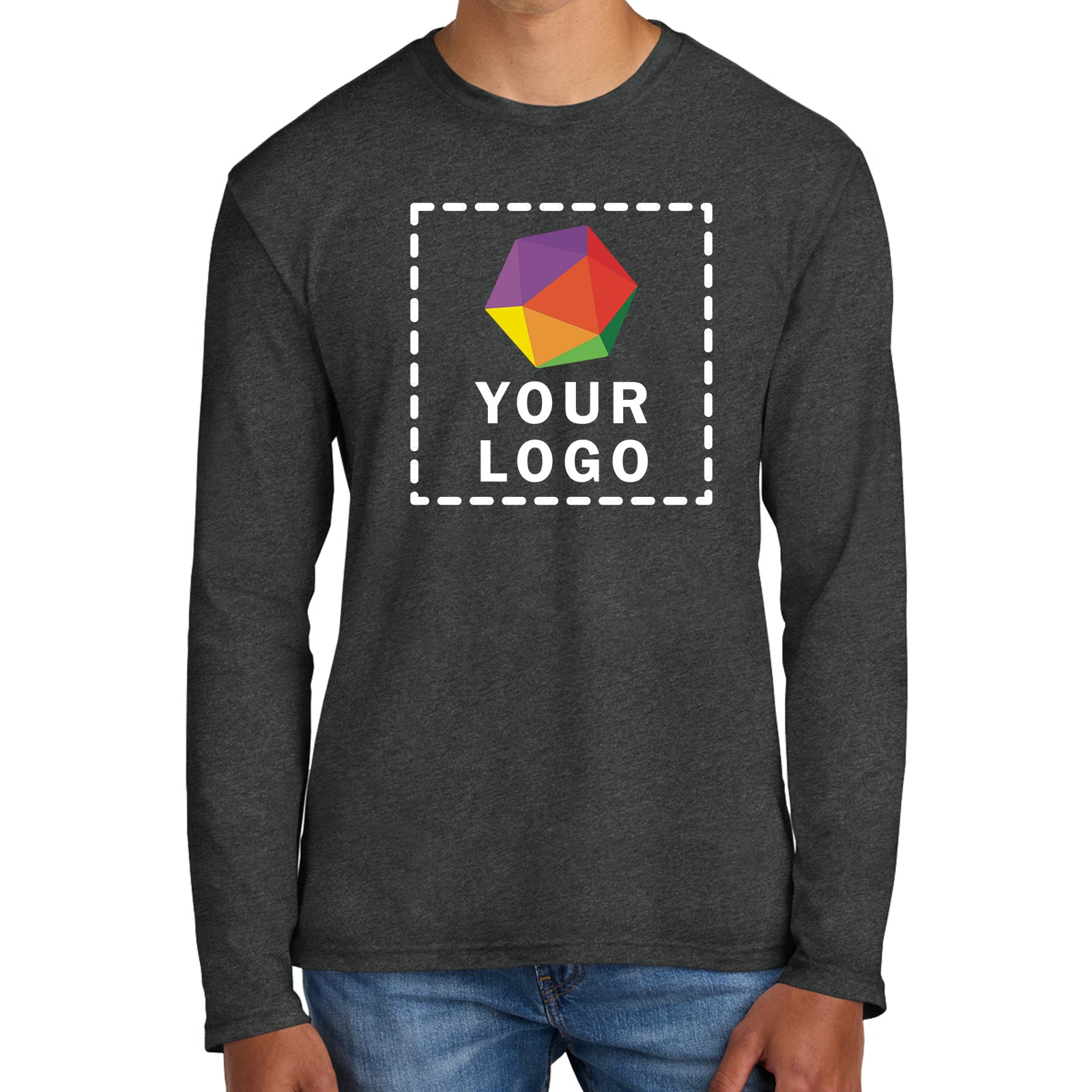 District ® Perfect Weight ® Long Sleeve Tee - DT105