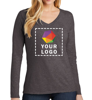 District ® Women’s Very Important Tee ® Long Sleeve V-Neck - DT6201