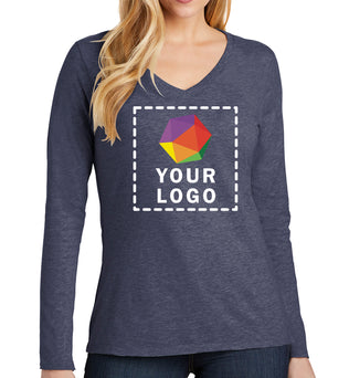 District ® Women’s Very Important Tee ® Long Sleeve V-Neck - DT6201