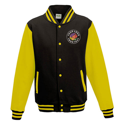 Just Hoods By AWDis Men's Heavyweight Letterman Jacket - JHA043