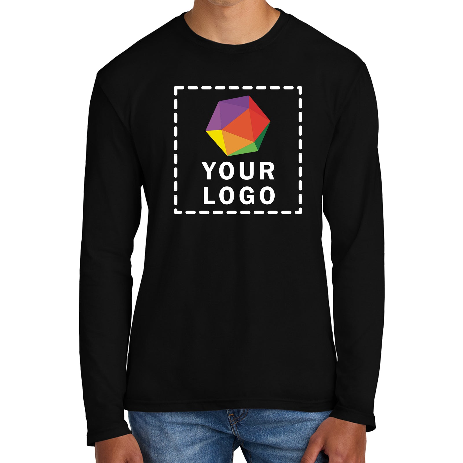 District ® Perfect Weight ® Long Sleeve Tee - DT105