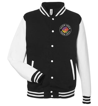 Just Hoods By AWDis Men's Heavyweight Letterman Jacket - JHA043