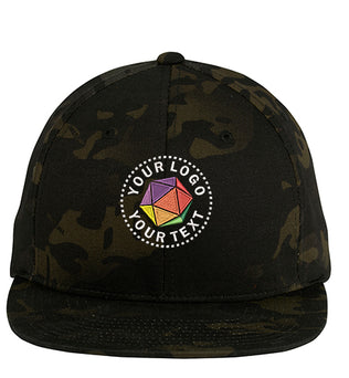 Sport-Tek® YP Classics® Flat Bill Snapback Cap - STC19