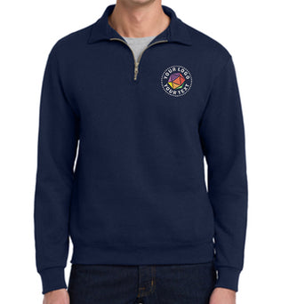 Jerzees® Super Sweats® NuBlend® - 1/4-Zip Sweatshirt with Cadet Collar