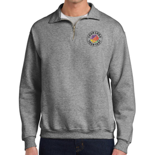 Jerzees® Super Sweats® NuBlend® - 1/4-Zip Sweatshirt with Cadet Collar