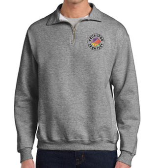 Jerzees® Super Sweats® NuBlend® - 1/4-Zip Sweatshirt with Cadet Collar