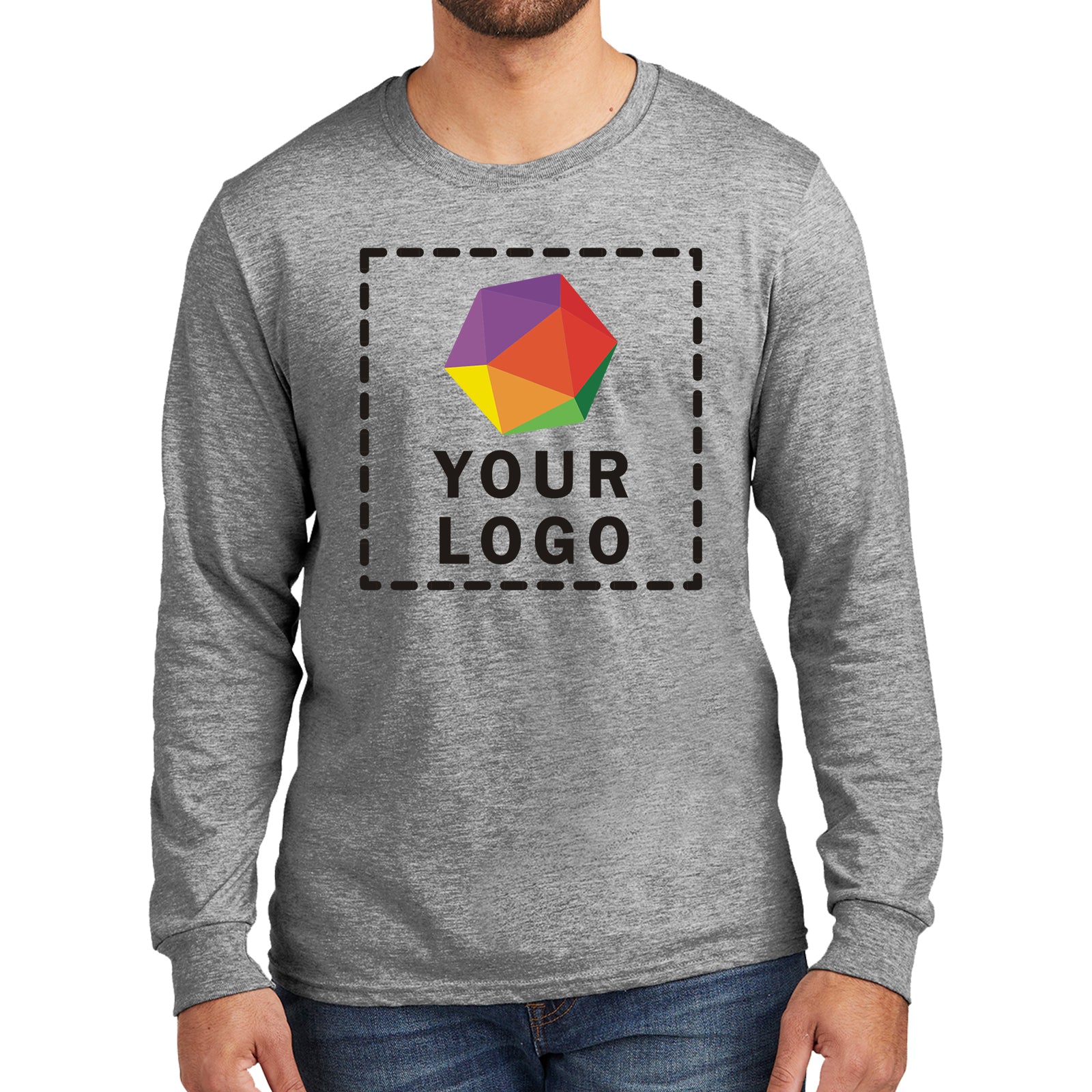 Jerzees® Premium Blend Ring Spun Long Sleeve T-Shirt - 560LS