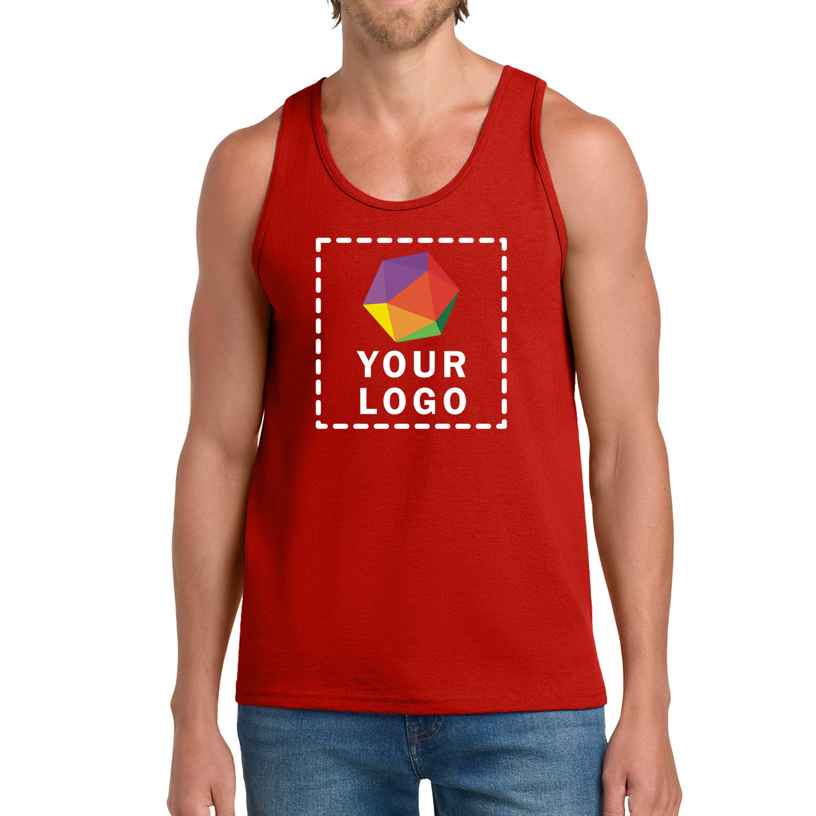 Gildan® - Ultra Cotton®100% US Cotton Tank Top - 2200