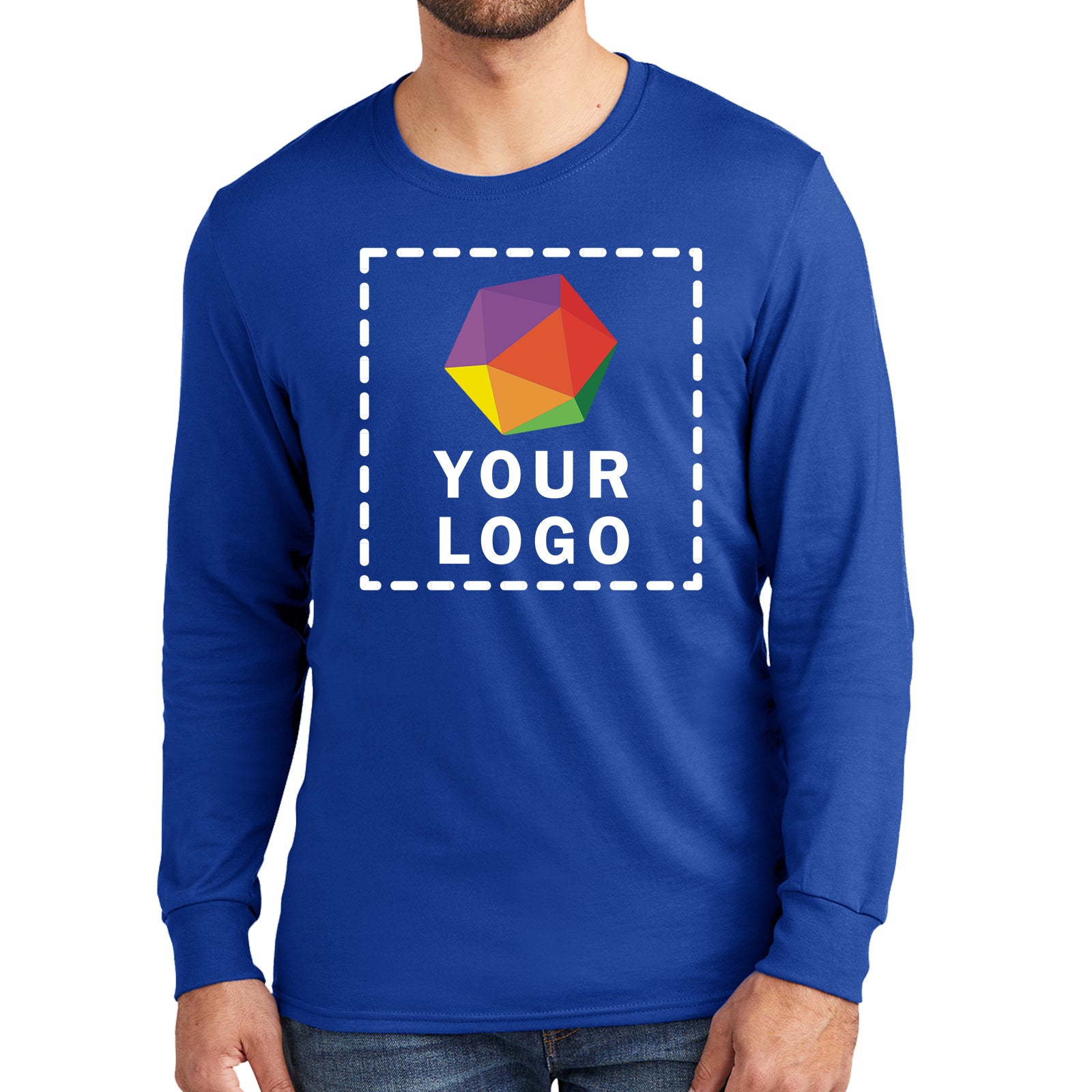 Jerzees® Premium Blend Ring Spun Long Sleeve T-Shirt - 560LS