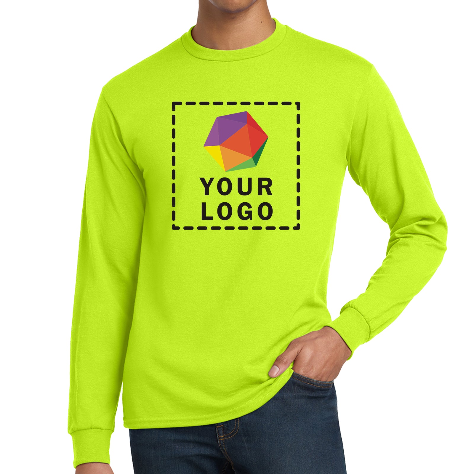 Gildan® - DryBlend® 50 Cotton/50 Poly Long Sleeve T-Shirt - 8400