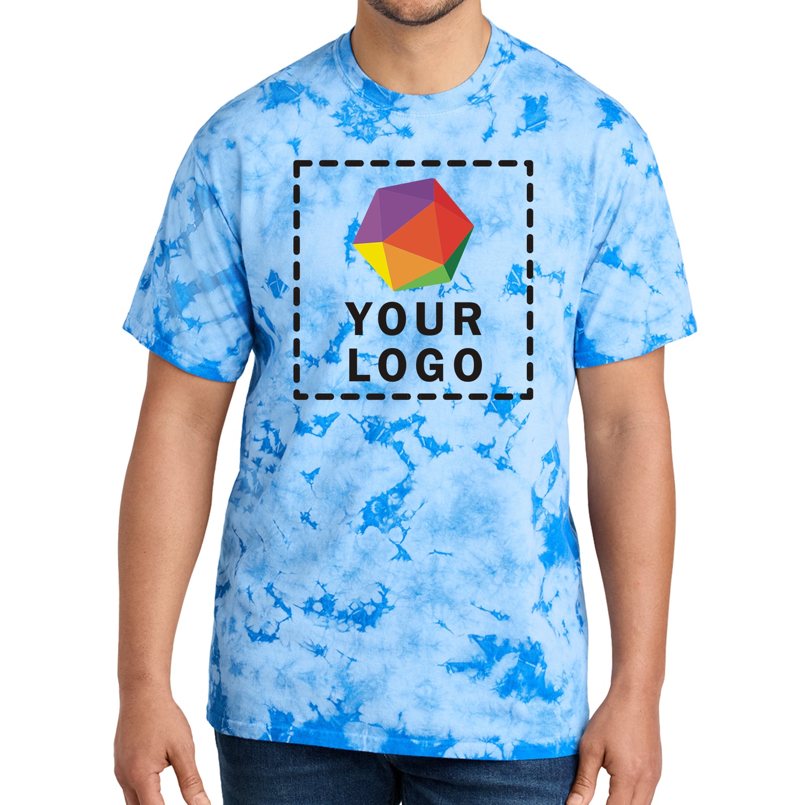 Port & Company ® Crystal Tie-Dye Tee - PC145