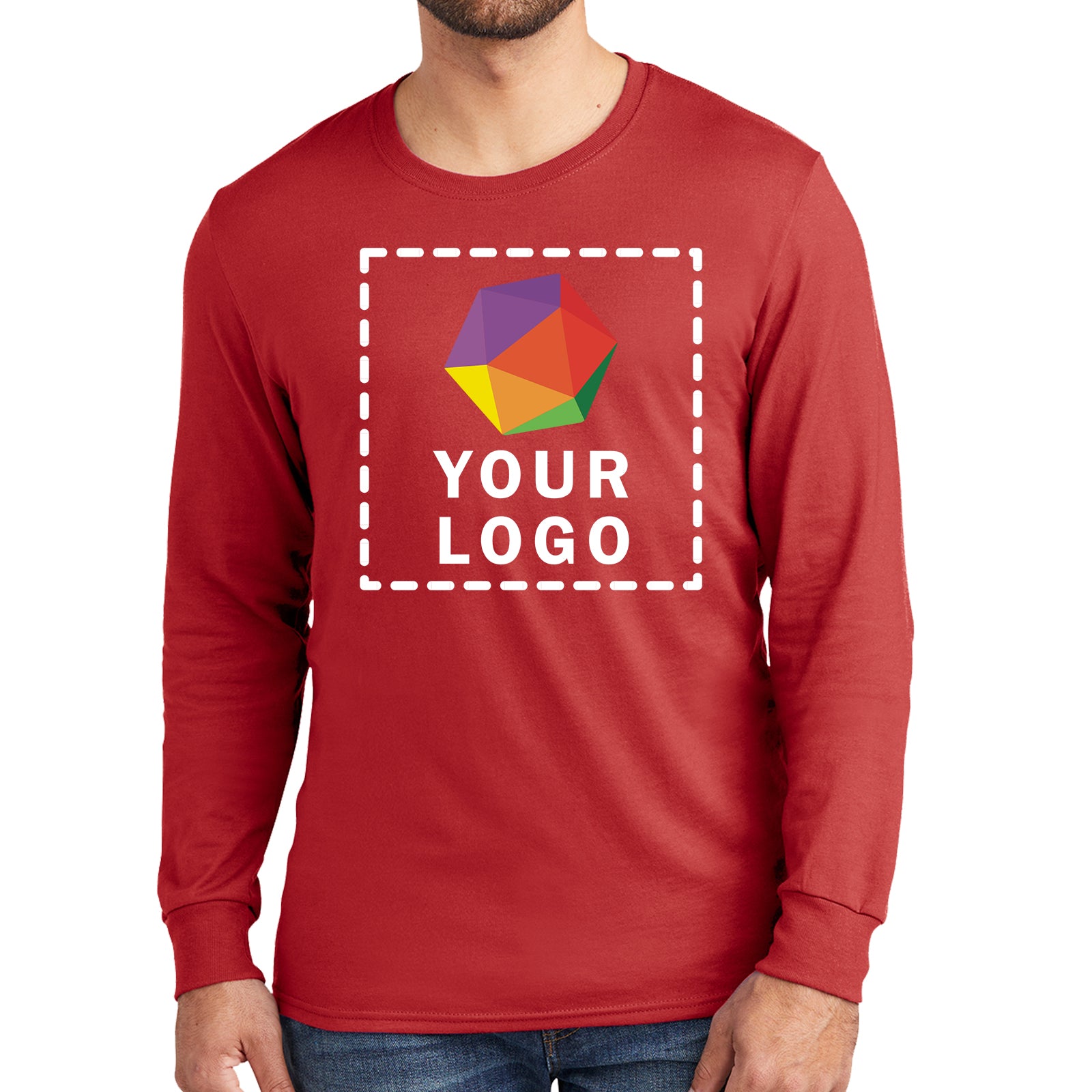 Jerzees® Premium Blend Ring Spun Long Sleeve T-Shirt - 560LS
