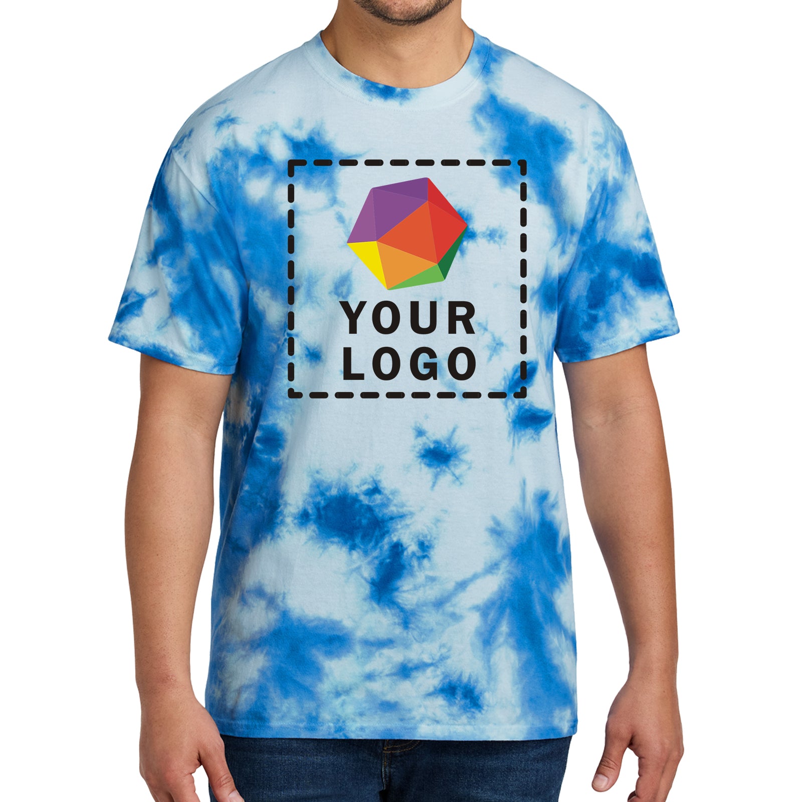 Port & Company ® Crystal Tie-Dye Tee - PC145