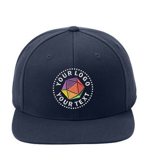 Sport-Tek® YP Classics® Flat Bill Snapback Cap - STC19