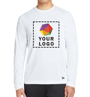 New Era® Series Performance Long Sleeve Crew Tee - NEA201