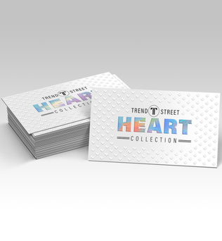 Dual Raised Business Cards - 2