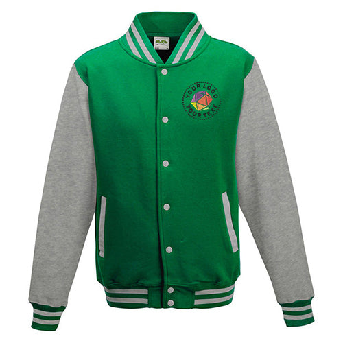 Just Hoods By AWDis Men's Heavyweight Letterman Jacket - JHA043