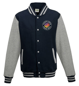 Just Hoods By AWDis Men's Heavyweight Letterman Jacket - JHA043