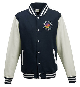 Just Hoods By AWDis Men's Heavyweight Letterman Jacket - JHA043